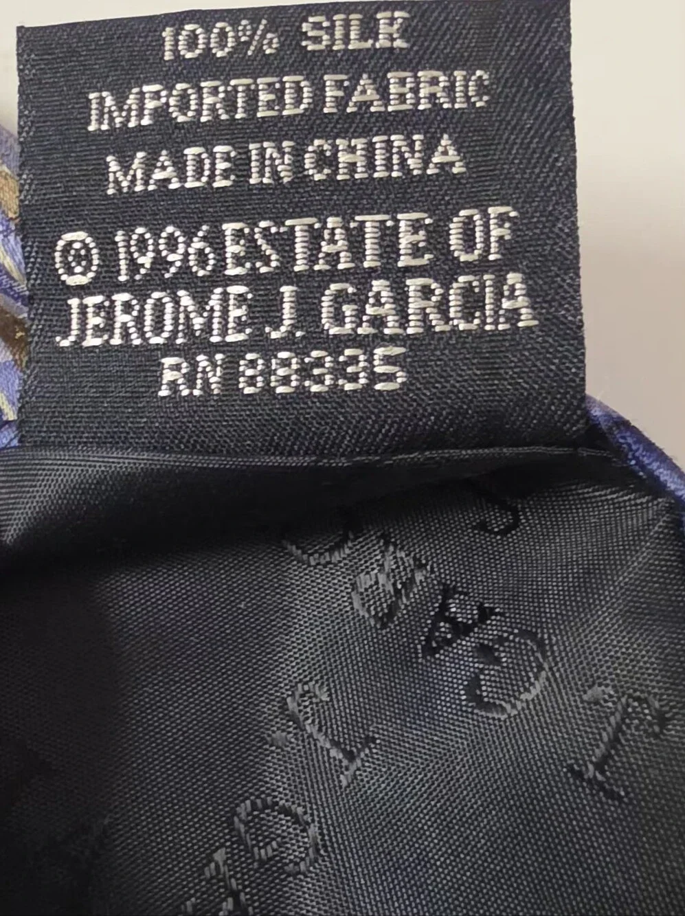 Jerry Garcia Paris In The Rain Tie